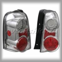 Ford Escape (00-06) фонари задние красно-хромированные, комплект 2 шт.