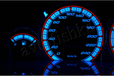 Mazda 626 GD светодиодные шкалы (циферблаты) на панель приборов