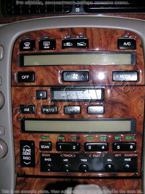 Декоративные накладки салона Lexus SC 1992-2000 Автоматическая коробка передач